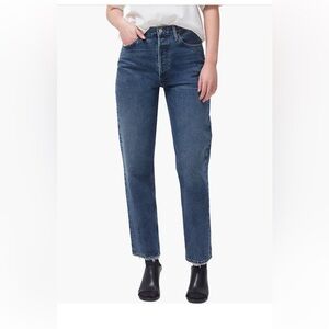 Agolde 90’s pinch waist straight leg organic cotton baggy jeans